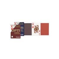 Игральные карты Piatnik Опти покерные, 1 бревно х 55 карт (PT-141911)
