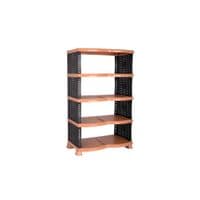 Етажерка д/взуття VIOLET HOUSE 0756 Роттанг Эко BROWN 48*30*79 см (0756 Рот Эко BROWN 48*30*79 см)