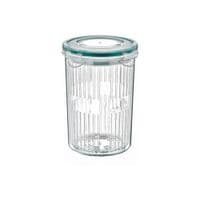 Пищевый контейнер Irak Plastik Fresh круглый 1,5 л с дуршлагом прозрачный (5376)