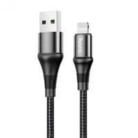 USB Cable Hoco X50 Excellent Lightning Black 1m