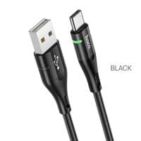 USB Cable Hoco U93 Shadow Type-C Black 1.2m