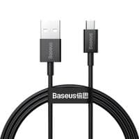 USB Cable Baseus Superior Series MicroUSB 2A (CAMYS-01) Black 1m