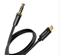 Кабель Baseus Yiven Type-C/3.5mm (CAM01-01) Black