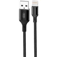 USB Cable XO NB143 Lightning Black 1m