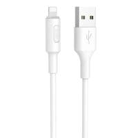 USB Cable Hoco X25 Soarer Lightning White 1m