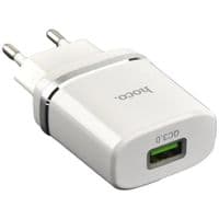 МЗП 1USB Hoco C12Q Білий (3A)