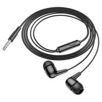 HF Hoco M97 Black + mic + button call answering