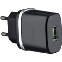 СЗУ 1USB Hoco C12Q Smart QC3.0 Black