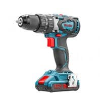 Дриль-шуруповерт ударний акумуляторний 20В, 2Ач х 2