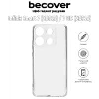 Чохол до мобільного телефона BeCover Infinix Smart 7 (X6515) / 7 HD (X6516) Transparancy (709621)