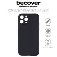 Чохол до мобільного телефона BeCover Xiaomi Redmi 12 4G Black (709624)