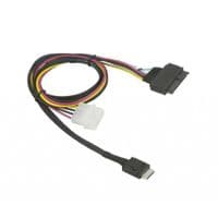 Кабель OCULINK SFF-8611 (x4) до SFF-8639 U.2 з 15-контактним кабелем живлення) (SFF-8611(x4)SFF-8639)