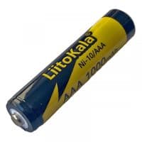 Аккумулятор AA/LR06, Ni-10/AAA 1.2V 1000mAh battery, LiitoKala, blister 1 pcs