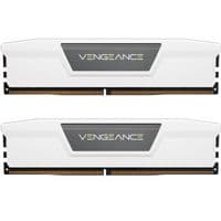 Пам'ять Corsair DDR5, 5600MT/s 64GB 2x32GB DIMM, Unbuffered, 40-40-40-77, Std PMIC, XMP 3.0, VENGEANCE DDR5 White Heatspreader, Black PCB, 1.25V EAN: 0840006671329
