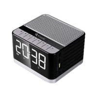 Колонка Kisonli G8 Bluetooth 5.0, 1х5W, 2000mAh, USB / TF / BT / FM / AUX / LCD / Clock, DC: 5V / 1A, Black,, BOX, Q40