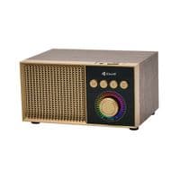 Колонка Kisonli G10 Bluetooth 5.0, 1х5W, 1200mAh, &amp;ge;90dB, USB / TF / BT / FM / AUX, DC: 5V / 1A, Red-Wood, BOX, Q50
