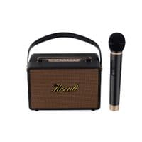 Колонка Kisonli G100 Bluetooth 5.0, 2х10W, 1800mAh, USB / TF / BT / AUX, DC: 5V / 1A, Black, BOX, Q12