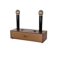 Колонка Kisonli G102 Bluetooth 5.3,Two microphone, 2х8W, 1800mAh, USB / TF / BT / AUX, DC: 5V, BOX, Black, Q8