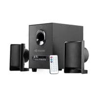 Колонки Kisonli TM-6000U, 5W+2x3W, USB / TF / BT / FM / AUX / LED light, с сабвуфером, DC: 5V, Black, BOX, Q8