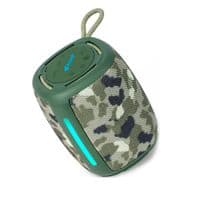 Колонка Kisonli Q17 Bluetooth 5.3, 1х8W, 1800mAh, USB / TF / TWS / FM / BT / LED, DC: 5V / 1A, BOX, Camouflage, Q45