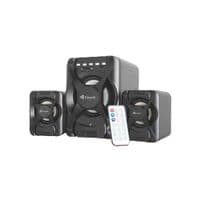 Колонки Kisonli U-2500BT, 5W+2x3W, USB/TF/BT/FM/AUX, із сабвуфером, DC: 5V, Black, BOX, Q30