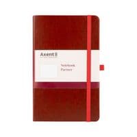 Книга записная Axent Partner Lux, 125х195 мм 96 листов в клетку Бордова (8202-05-A)