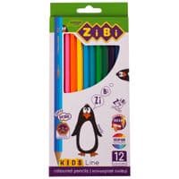 Олівці кольорові ZiBi KIDS Line 12 кольорів (ZB.2414)