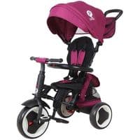 Детский велосипед QPlay RITO+ EVA Purple складной трехколесный (S380-8Purple)