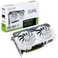 Відеокарта NVIDIA RTX 4060 /DUAL/OC/WHITE/8GB/GDDR6 DUAL-RTX4060-O8G-WHITE