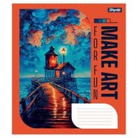 Зошит 1 вересня А5 Make art 96 аркушів, лінія (766768)