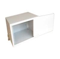 Антивандальна шафа VAGOS 19'' 9U - 1.5 (520х410x450) двері пенал, замок - сувальдний, 6відп. 22мм