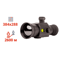 Тепловізійний приціл Dahua Thermal Scope C450, дальність 2600м, роздільна здатність 384х288, автономність до 7,5 годин, фокус 50мм, 181&times;64&times;87 мм