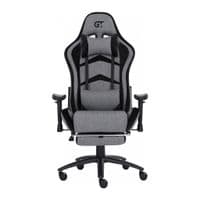 Кресло игровое GT Racer X-2534 Gray/Black Suede (X-2534-F Fabric Gray/Black Suede)