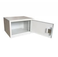 Антивандальна шафа VAGOS Super Antilom 19&amp;quot; 9U - 1.5 (530х410x450) двері - приховані петлі, замок - сувальдний, 8відп. 22мм