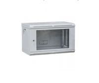 Шафа телекомунікаційна 19''  VAGO 15U, настінний, двері акрил, сірий, (775х600х600)