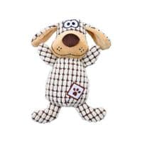 Игрушка для собак Trixie Собака клетчатая 26 см (4011905359779)