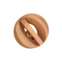 Іграшка для гризунів Trixie Кулька з дзвінком 6 см бежева (4011905061870)