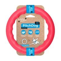 Іграшка для собак Collar PitchDog Кільце для апортування 17 см рожеве (62367)