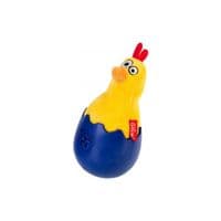 Игрушка для собак GiGwi Basic Цыпленок-неваляшка с пискавкой 14 см (75476)