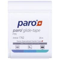 Зубна нитка Paro Swiss glide-tape стрічка тефлонова 20 м (7610458017623)
