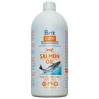 Витамины для собак Brit Care Масло лосося для блеска шерсти и здоровья кожи 1 л (8594031442868)