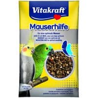 Витамины для птиц Vitakraft Mauserhilfe для средних и крупных попугаев 25 г (во время линьки) (4008239213396)