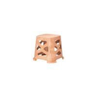 Стульчик VIOLET HOUSE 0735 Ротанг табурет малий Beige (0735 Beige)