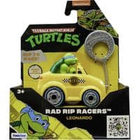 Игровой набор Funrise TMNT Ракушки-ниндзя классические Гонщик с лаунчером Леонардо (71017)