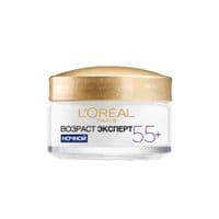 Крем для лица L'Oreal Paris Возраст эксперт 55+ против морщин ночной 50 мл (3600522632429/3600524033248)