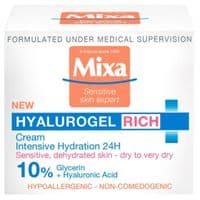 Крем для лица Mixa Hyalurogel Rich для сухой чувствительной кожи 50 мл (3600550934922)