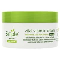 Крем для лица Simple Vital Vitamin Night Cream Kind to Skin Ночной витаминный 50 мл (8710447485552)