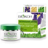 Крем для лица Биокон Натуральный уход Против глубоких морщин 45+ Крем-лифтинг 50 мл (4820160032569)