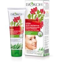 Крем для обличчя Біокон Натуральний догляд Омолоджувальний проти зморшок Шипшина + колаген 75 мл (4820160035553)