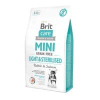 Сухой корм для собак Brit Care GF Mini Light & Sterilised 2 кг (8595602521067)